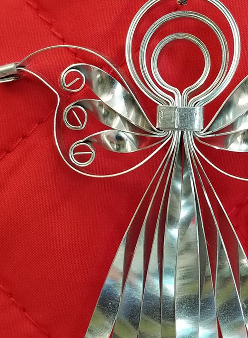ANGEL ORNAMENT Handmade Metal Angel Ornament Christmas | Etsy
