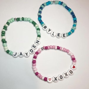 Personalized Children's Name Bracelets, Jewelry, Custom Bracelets