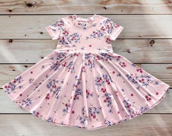 Easter Girls' Twirl Dress: Multiple Prints, size baby-12 year old