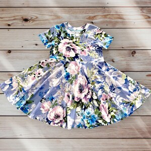 Summer Twirl Dress for girls, Multiple Prints, Spring Dress, Summer Dress, Back to School Dress