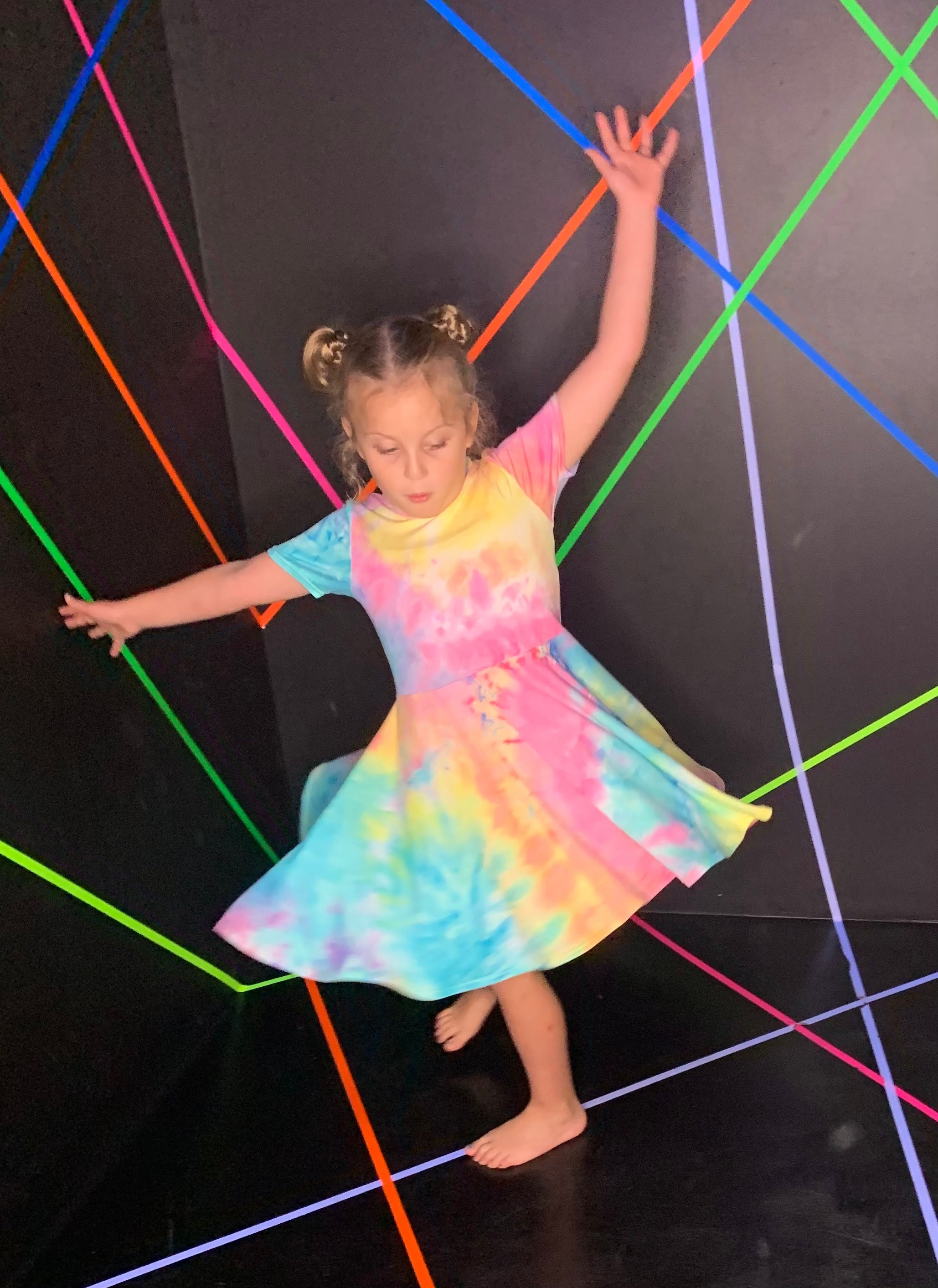 Fit and Flare Tie Dye - Etsy