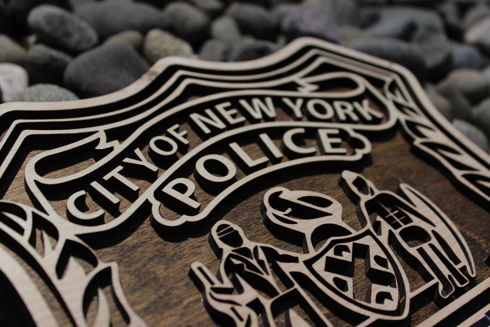 Personalized NYPD Police Shield Laser Cut Law Enforcement Gift Etsy