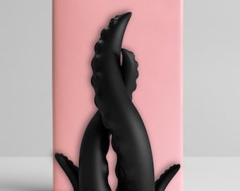 Gothic Black Bookend | Spooky Gift for Bookworms, Dark Academia Lovers, and Gothic Decor Enthusiasts
