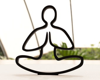 Meditatie Boeddhabeeld | Yoga Home Decor voor een meditatiehoek Focus