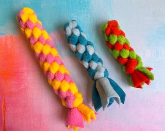 Handmade Fleece Scentwork Squirrel | Dog Puppy Play & Training Toy
