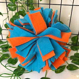 Snuffle Ball | Puppy Toy | Enrichment Toy | Nose Work | Slow Feeder | Fleece Dog Toy | Snuffle Mat | Puzzle Ball | Scentwork | Dog Treats