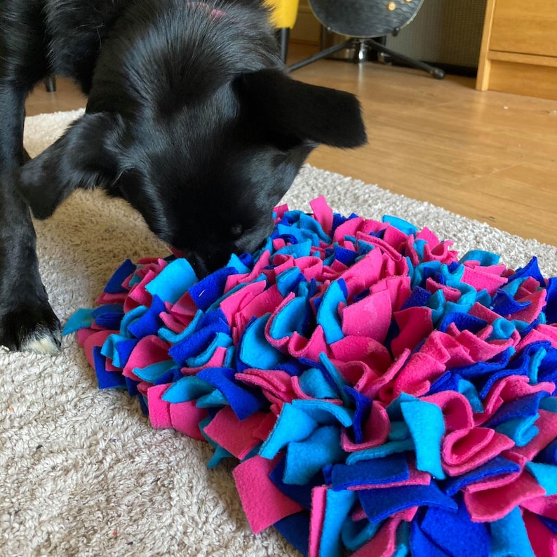 Large Snuffle Mat Training Enrichment Toy Dog Snuffle Toy Etsy