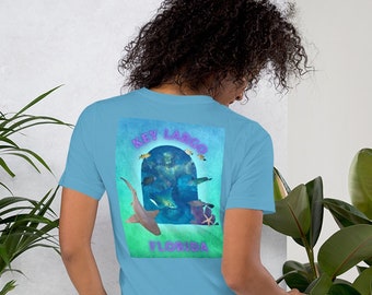 Key Largo Florida Christ of the Abyss Tee, Key Largo Fisch Tee, Schnorchler Geschenk, Taucher Geschenk, John Pennekamp Tee