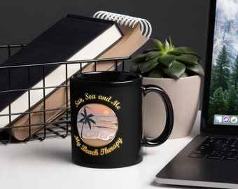 Strandliebhaber / Therapeutengeschenk / Strandhaus / Kaffeebecher / Teeliebhaber