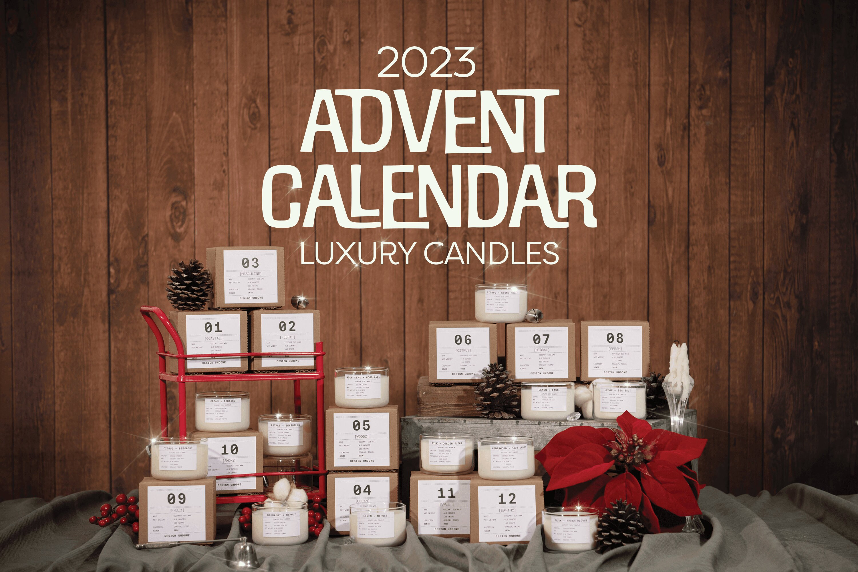 2023 Candle Advent Calendar Luxury Edition Christmas picture photo
