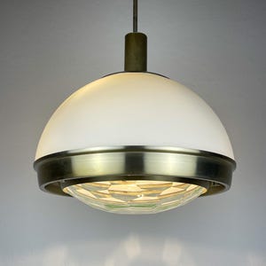 Pendant lamp by Pia Guidetti Crippa for Lumi, Italy 1960s, Mid-century italian modern lighting