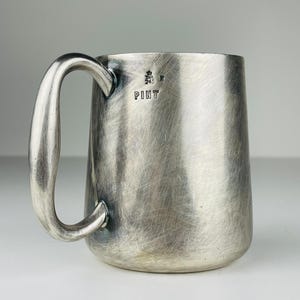 Vintage Elkington & Co Silver Plated Tankard: 1962 Trust Houses Mug