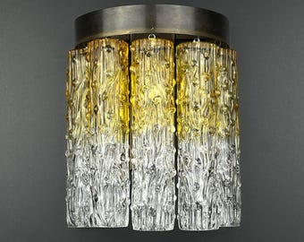 Original vintage wall lamp Tronchi by Venini, Italy 1960s