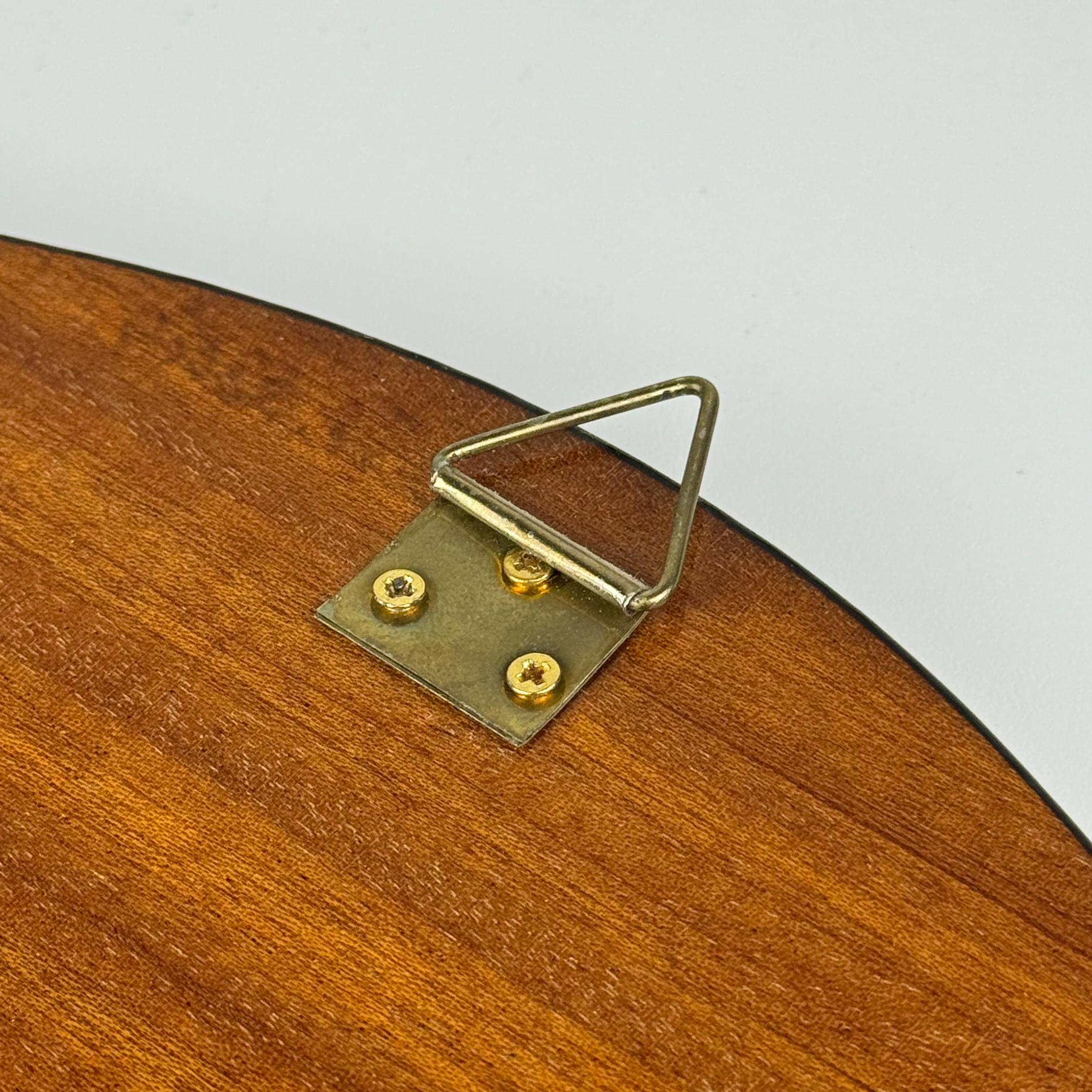 ヴィンテージの大きな木製ミラー、イタリア製、1970年代 - Etsy 日本