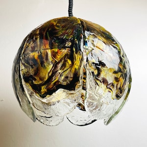 Exquisite Murano Glass Chandelier by Mazzega - A Timeless Masterpiece from 1970s Italy