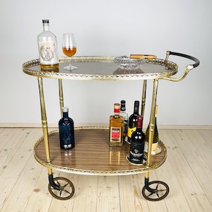 Vintage Barwagen von MB, Italien 1960er Jahre, Mid-Century modern