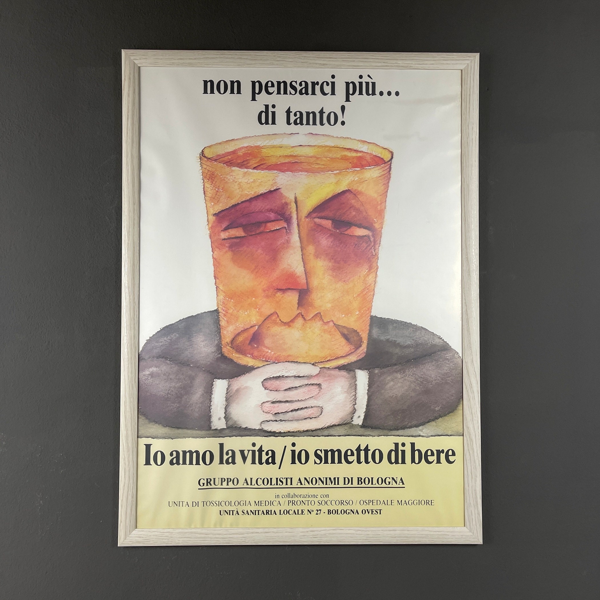 Vintage Alcoholics Anonymous Posters: Ennio Tamburi Design, Set of