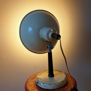 Vintage Medical Table Lamp 1960s Retro Desk Lamp Industrial Style Loft Heliolux Austria image 3