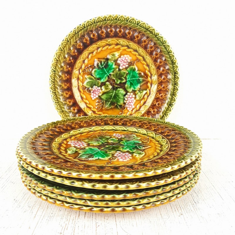Majolica Plates - Etsy