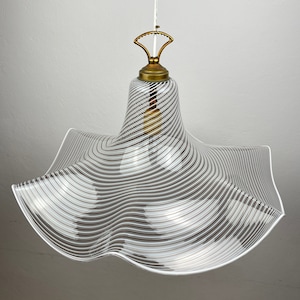 Murano glass pendant lamp Italy &#39;70s Mid-century modern lighting