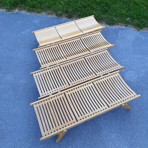 Vintage Rex Small Daybed Design Niko Kralj 1970s Scandinavian Style Mid-Century Yugoslavia Wood Daybed  Designer Kids beds from Rex Kralj