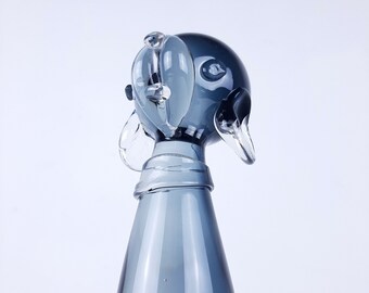 Vintage Murano Glass Dog Sculpture: Vetro Artistico Veneziano, 1960s