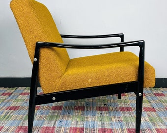 Mid-century lounge armchair Yugoslavia 1970s Vintage Coctail Armchair