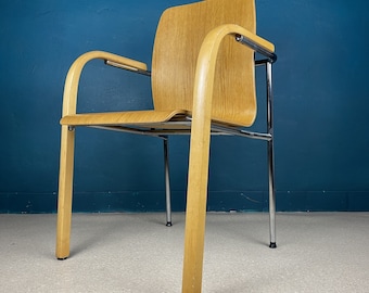 1 of 10 Mid-century dining chair by Stol Kamnik from Yugoslavia 1980s MCM Chair Vintage chair Retro living room