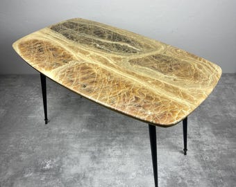 Mid-century coffee table Italy 1950s Art deco Vintage Italian Modern