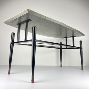 Vintage coffee table Italy 1950s Art deco Mid-century Italian Modern