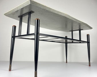 table basse vintage Italie années 1950 Art déco, Italie Mid-Century Moderne