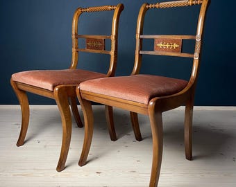 Set of 2 Dining Chairs, Italy, 1960s