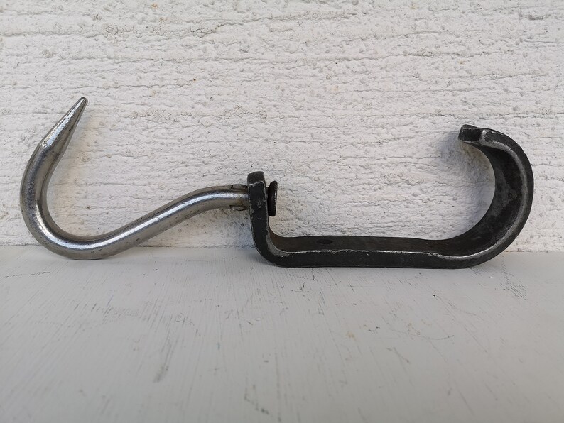 Old Vintage Butchers Hook Iron Steel Kitchen Hanging Hook Etsy