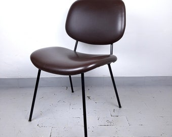 Mid-century desk chair from Olivetti Arredamenti Metallici Italy 1960s Retro home office
