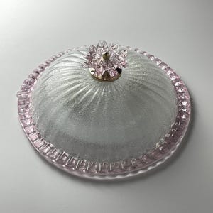 Original murano glass ceiling lamp, Italy 1990s, Vintage home decor