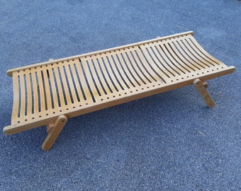 1 of 19 Retro wood small daybed Rex Yugoslavia 1976 design Niko Kralj Scandinavian Style Designer Kids beds from Rex Kralj
