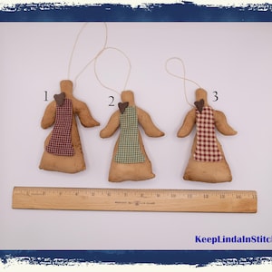Primitive Angel Doll | Handmade Farmhouse Decor