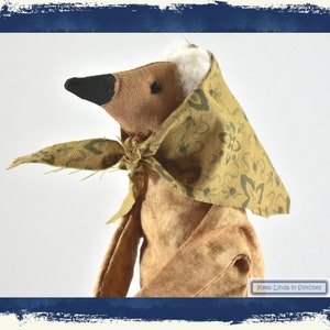 Prim Chick with Babies in a Basket | Home decor | Primitive decor