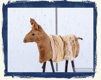 Primitive reindeer | Christmas décor | primitive holiday decoration | primitive doll