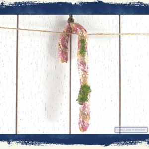 Primitive candy cane | Christmas décor | primitive holiday decoration | primitive doll