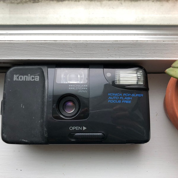 Konica Pop Super 35mm Film Point and Shoot (Tested)