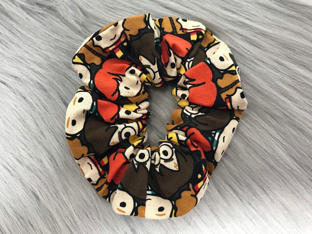 Character Kawaii Stack Cotton Scrunchie Made With Licensed Fabric - Etsy