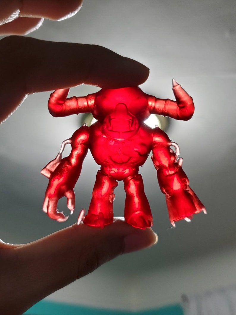 Doom Eternal Tyrant Toy Red Resin | Etsy