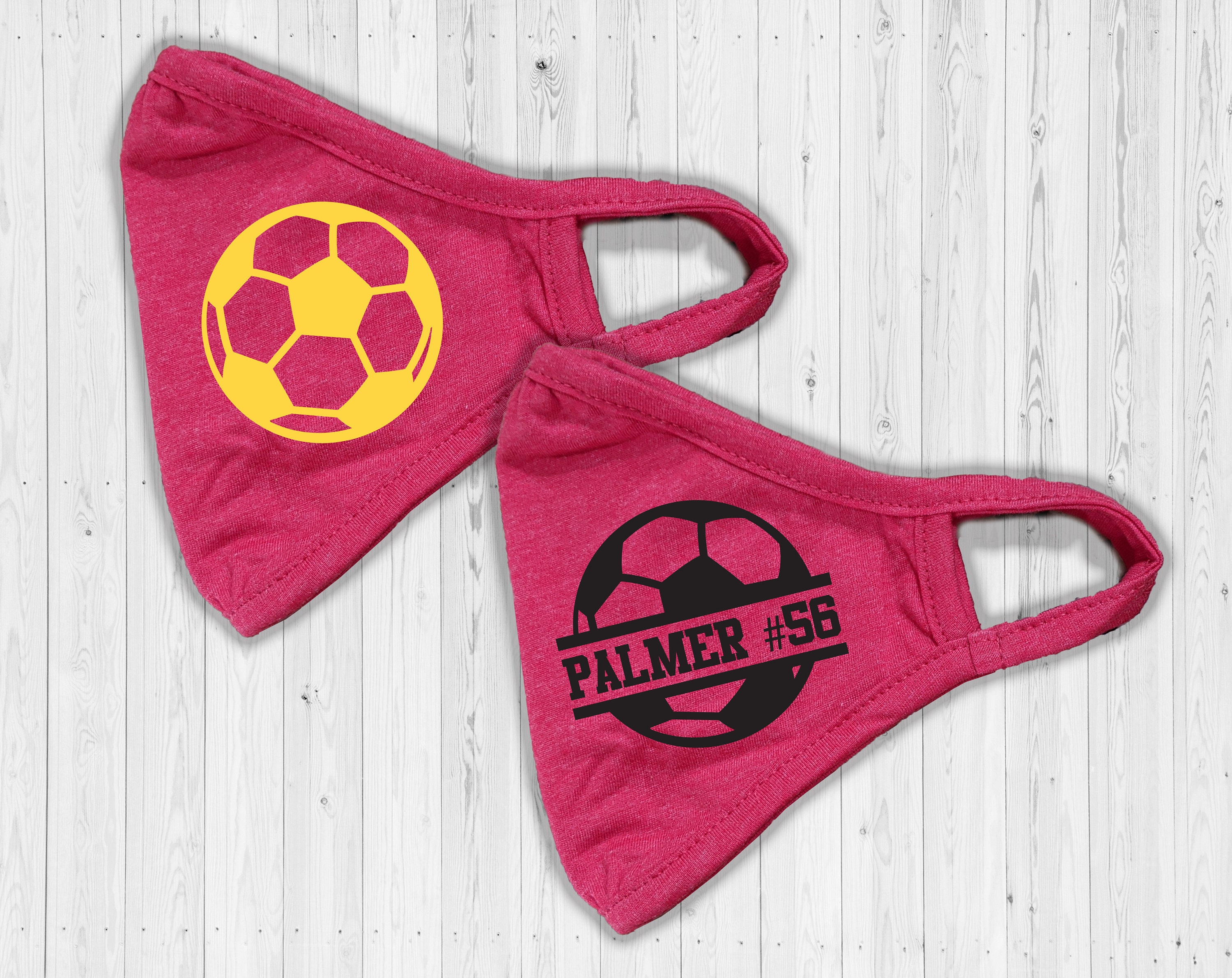 Soccer Face Mask Goalie Face Covering Soccer Ball Face Etsy