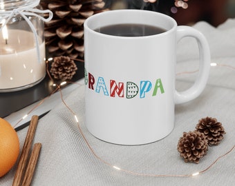Grandpa Mug, Christmas Mug, Christmas Morning Mug, Mug For Grandpa, Cute Christmas Mug, Christmas Cup, Gift For Grandpa, Christmas Grandpa