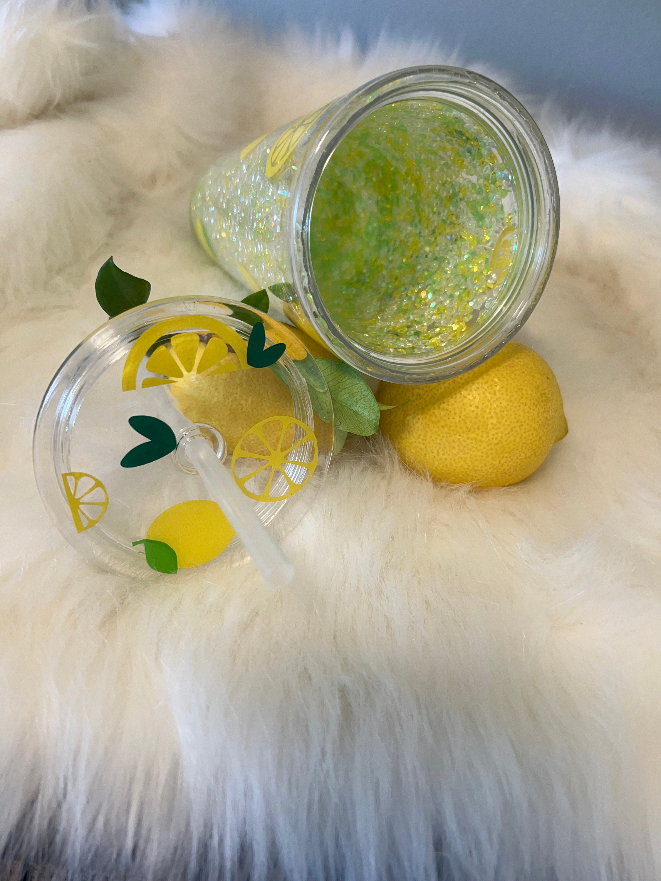 24 Oz Life Gives You Lemons Acrylic Tumbler - Etsy