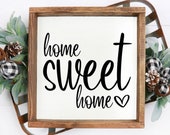 Home Sweet Home SVG Home Svg Home Decor Svg Home Sweet Home Sign Digital Cut File For Cricut Svg For Silhouette