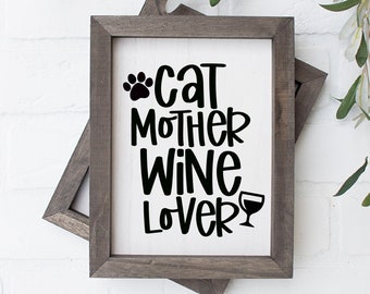 Download Funny Cat Wine Svg Etsy PSD Mockup Templates