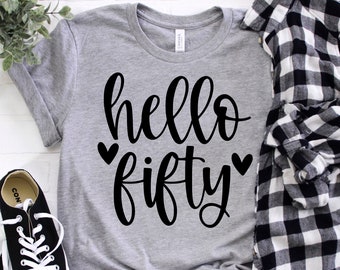 Download Hello 50 Svg Etsy