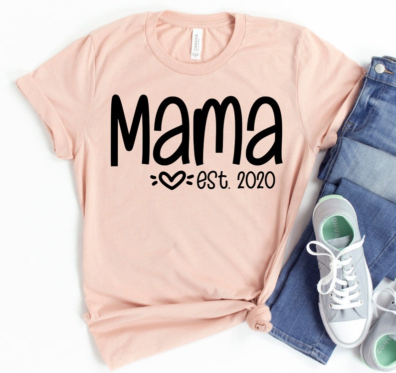 Download Mama Est 2020 SVG Mama Svg Mom Svg Mommy Svg New Mom | Etsy